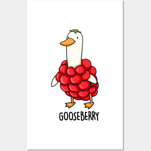 Gooseberry Funny Animal Pun Posters and Art